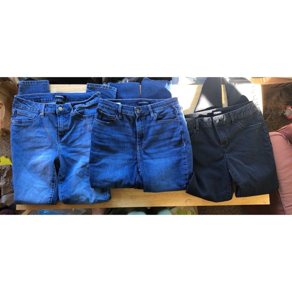 High waist stretchy jeans bundle